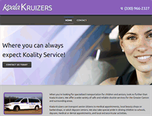 Tablet Screenshot of koalakruizers.net